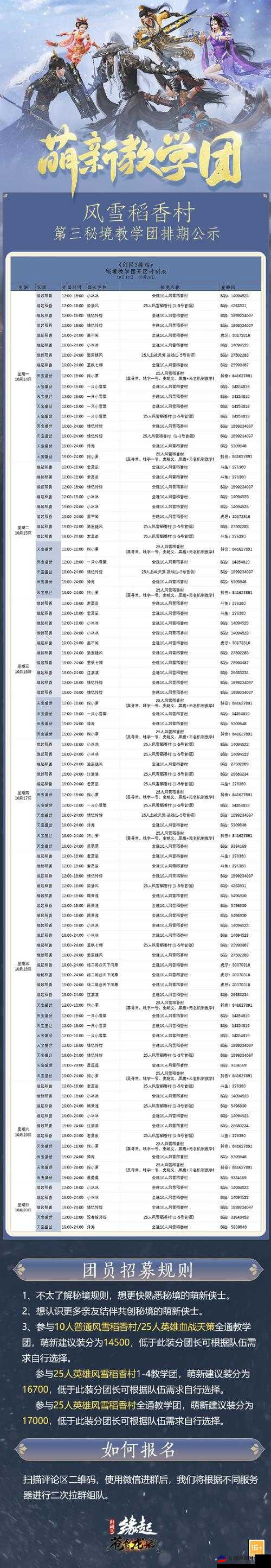 剑网 3 指尖江湖之风雨稻香村通关秘籍 最佳阵容推荐及打法攻略